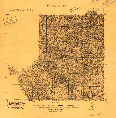 USGS 1:192000-SCALE QUADRANGLE FOR BIG BAR, CA 1911
