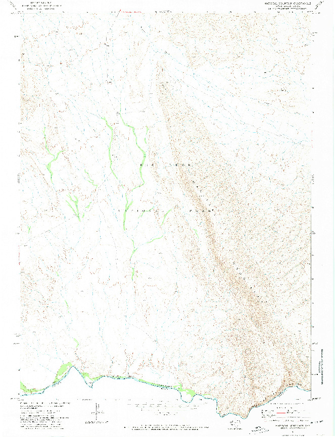 USGS 1:24000-SCALE QUADRANGLE FOR MARISCAL MOUNTAIN, TX 1971