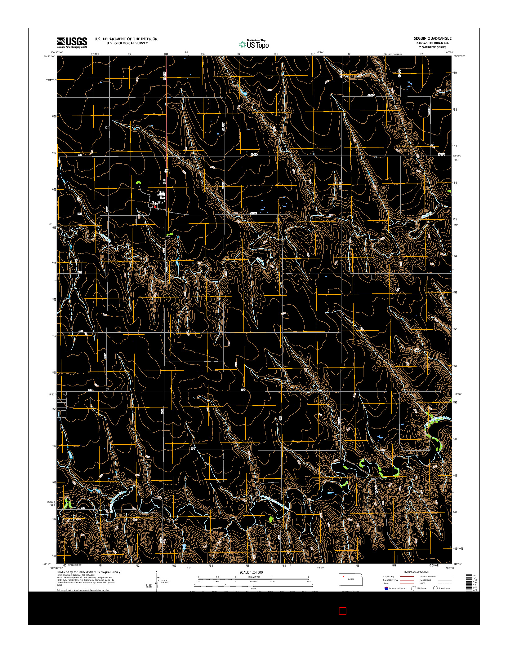 USGS US TOPO 7.5-MINUTE MAP FOR SEGUIN, KS 2015